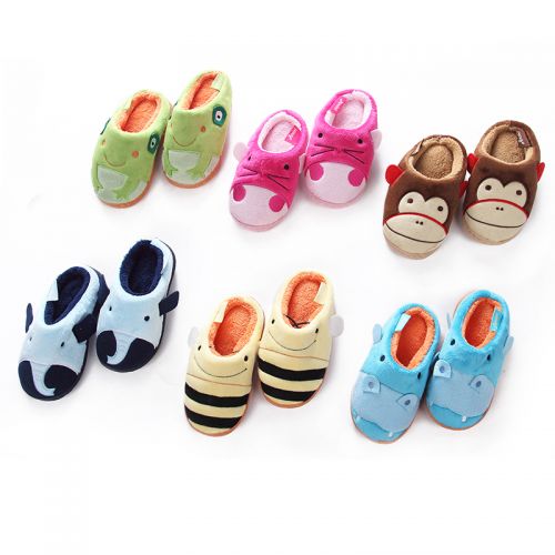 Chaussons enfants en pour printemps - semelle plastique Ref 1031141