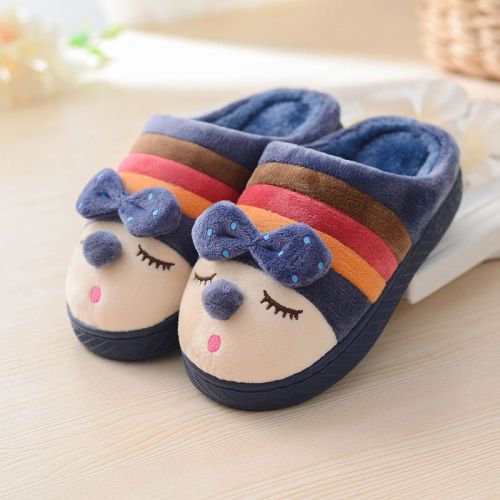 Chaussons enfants pour hiver - semelle caoutchouc naturel Ref 1031266