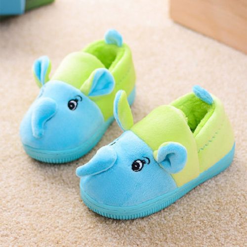 Chaussons enfants en pour hiver - semelle plastique Ref 1032102