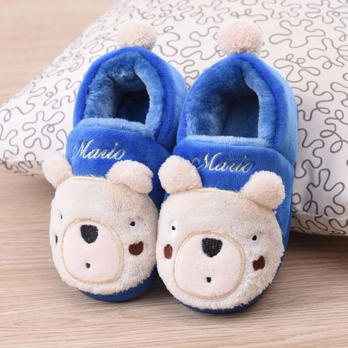 Chaussons enfants en CHEERFUL MARIO pour hiver - semelle caoutchouc antidérapant Ref 1032460