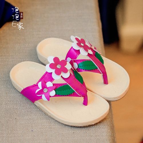 Chaussons enfants en Cuir spatial pour été - semelle mousse Ref 1032718