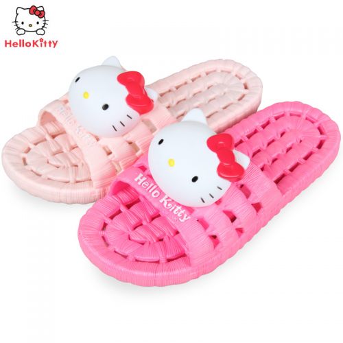 Chaussons enfants HELLO KITTY pour été - semelle plastique Ref 1033222