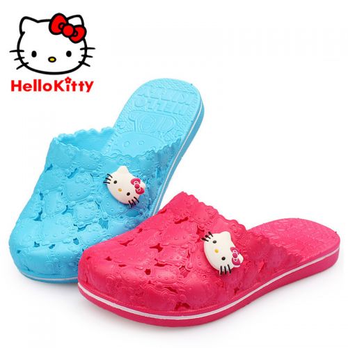 Chaussons enfants en EVA HELLO KITTY pour été - semelle caoutchouc Ref 1033404