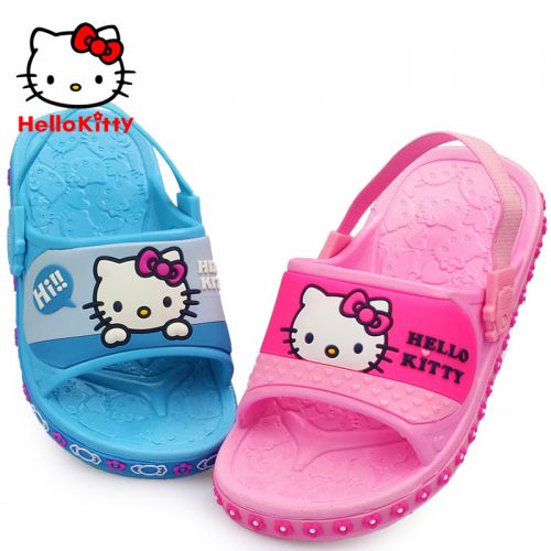 Chaussons enfants en EVA HELLO KITTY pour été - semelle caoutchouc Ref 1033433
