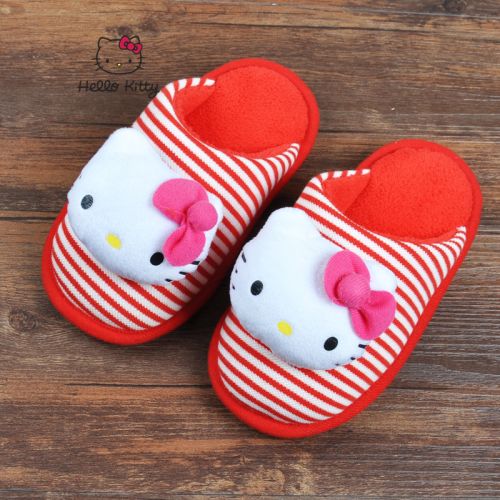 Chaussons enfants en HELLO KITTY pour hiver - semelle fond composite Ref 1033598