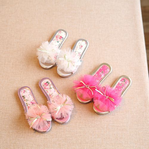 Chaussons enfants pour été - semelle caoutchouc Ref 1033906