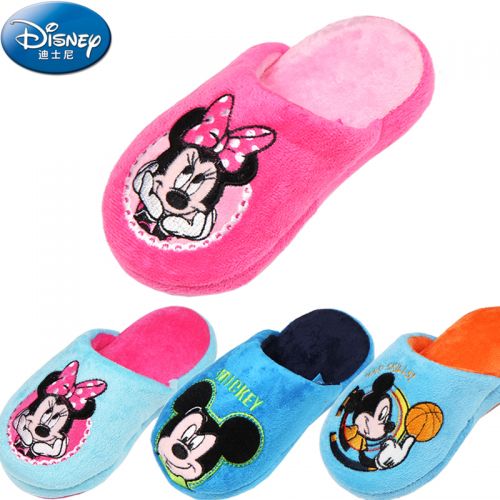 Chaussons enfants en DISNEY pour hiver - semelle plastique Ref 1034230