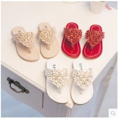 Chaussons enfants en Cuir spatial pour été - semelle caoutchouc Ref 1034451