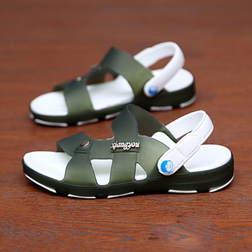 Chaussons enfants en Cuir spatial pour été - semelle EVA Ref 1034502