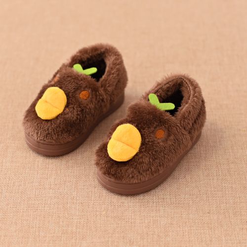 Chaussons enfants pour hiver - semelle caoutchouc Ref 1034637