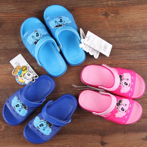 Chaussons enfants en Cuir spatial BOBDOG pour été - semelle caoutchouc Ref 1034662