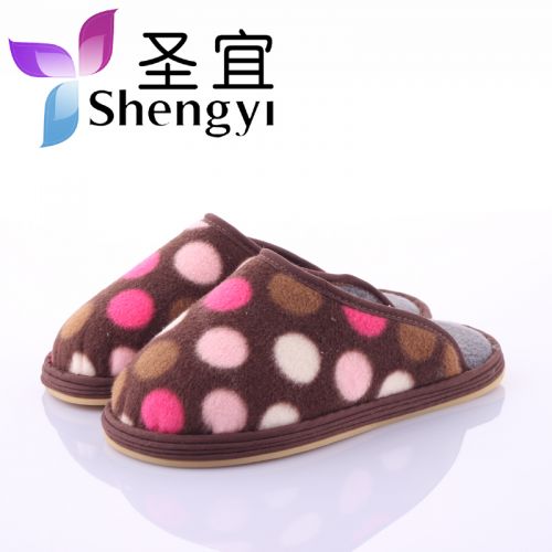 Chaussons enfants en pour printemps - semelle caoutchouc Ref 1034706