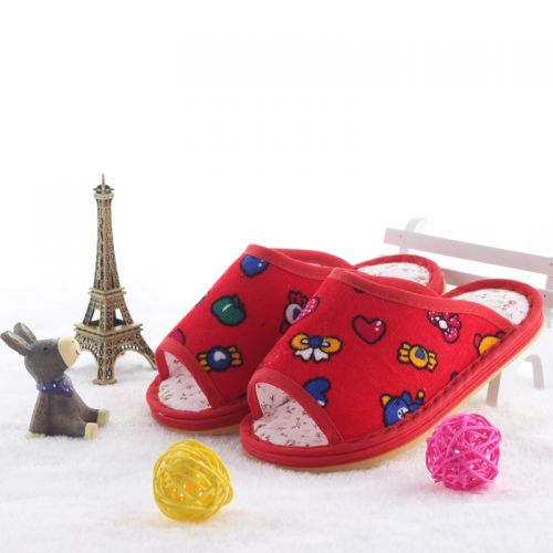 Chaussons enfants en coton pour été - semelle plastique Ref 1034708