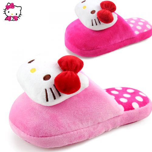 Chaussons enfants en HELLO KITTY pour hiver - semelle fond composite Ref 1034774