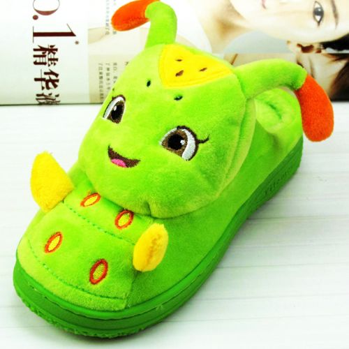 Chaussons enfants en pour hiver - semelle caoutchouc Ref 1035594