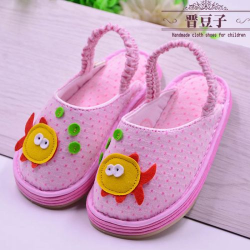 Chaussons enfants en coton pour printemps - semelle Melaleuca Ref 1035892