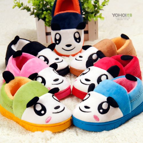 Chaussons enfants en pour hiver - semelle caoutchouc Ref 1035969