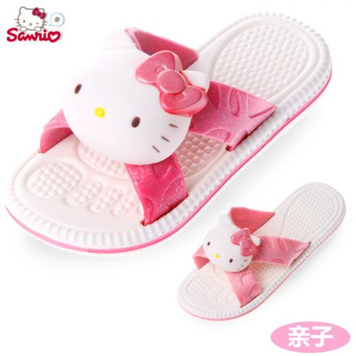 Chaussons enfants en EVA HELLO KITTY pour été - semelle caoutchouc Ref 1035999