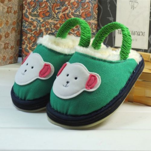 Chaussons enfants en coton pour hiver - semelle Melaleuca Ref 1036008
