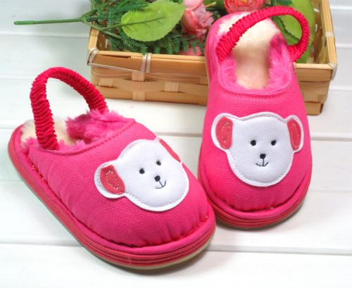 Chaussons enfants en coton pour hiver - semelle Melaleuca Ref 1036009