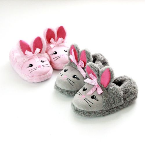 Chaussons enfants pour hiver - semelle caoutchouc antidérapant Ref 1036082