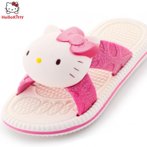 Chaussons enfants HELLO KITTY pour été - semelle caoutchouc Ref 1036155