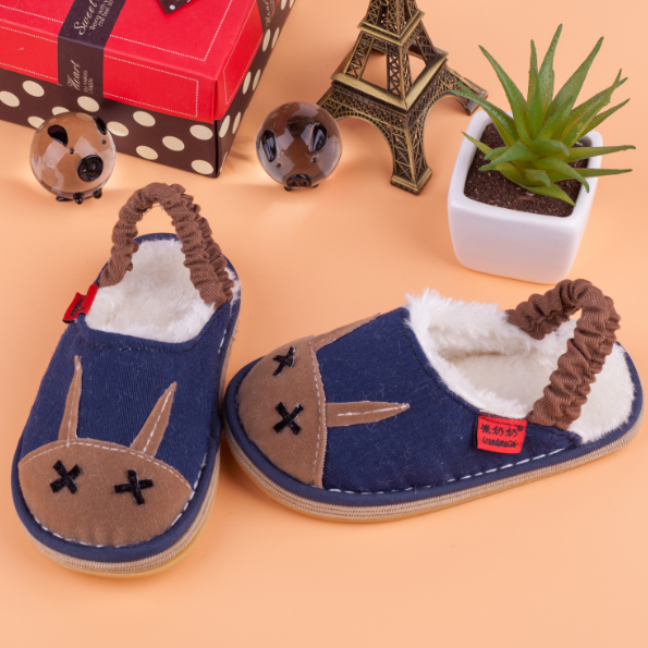 Chaussons enfants en coton pour hiver - semelle Melaleuca Ref 1036339