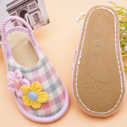 Chaussons enfants en coton pour Toute saison - semelle Melaleuca Ref 1036349