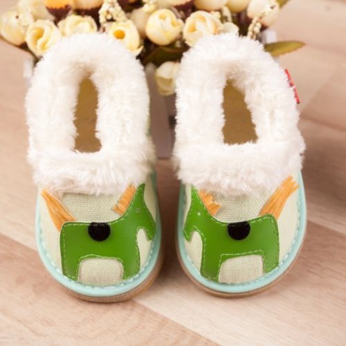 Chaussons enfants en coton pour hiver - semelle Melaleuca Ref 1036352