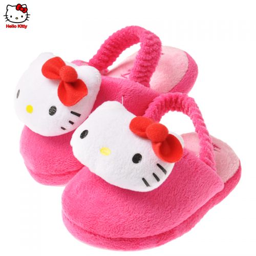Chaussons enfants en HELLO KITTY pour hiver - semelle plastique Ref 1036527