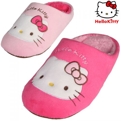 Chaussons enfants en HELLO KITTY pour hiver - semelle Ref 1036537
