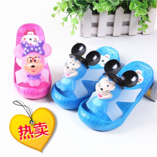 Chaussons enfants pour été - semelle caoutchouc naturel Ref 1036561
