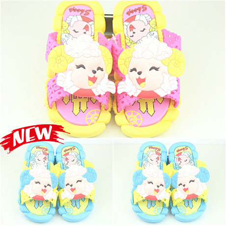 Chaussons enfants pour été - semelle caoutchouc Ref 1036624