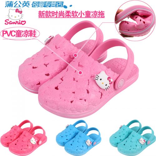Chaussons enfants HELLO KITTY pour été - semelle fond composite Ref 1036654
