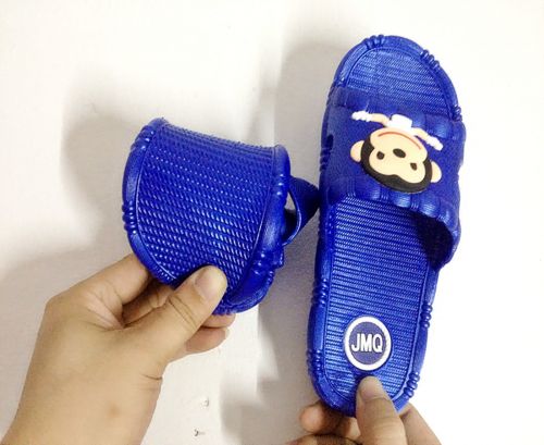 Chaussons enfants pour Toute saison - semelle caoutchouc naturel Ref 986058