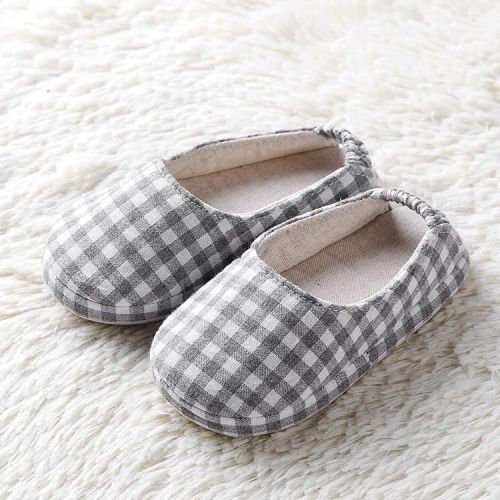 Chaussons enfants en coton LIFEVC pour printemps - semelle EVA Ref 986076