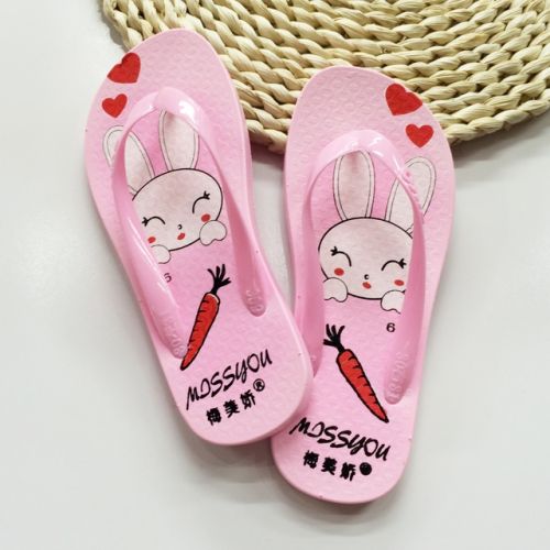 Chaussons enfants en velours côtelé pour été - semelle plastique Ref 986157