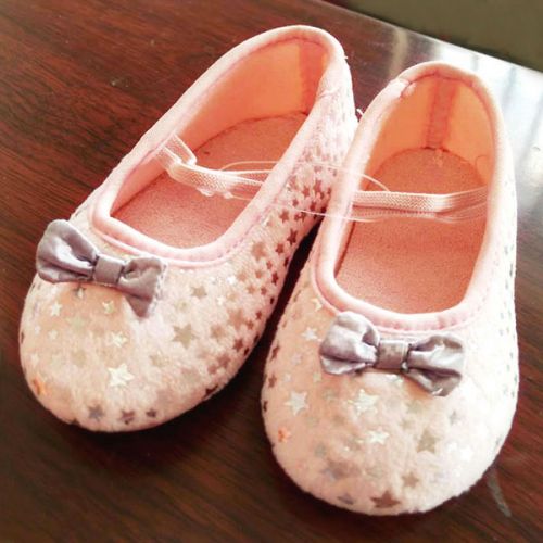 Chaussons enfants en pour hiver - semelle plastique Ref 986167