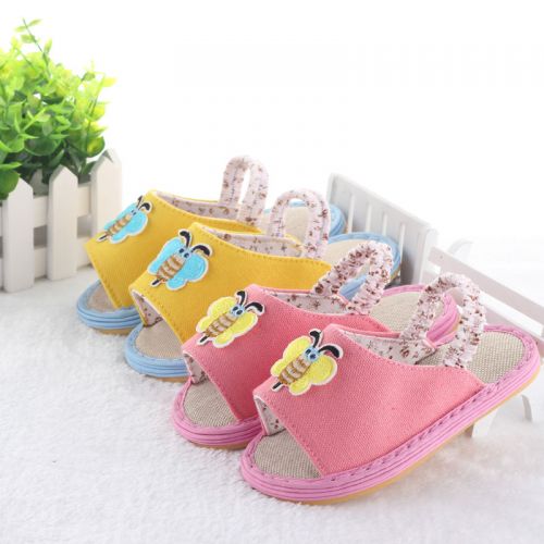 Chaussons enfants pour été - semelle plastique Ref 986184