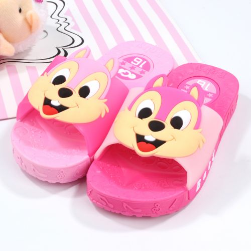 Chaussons enfants en Cuir spatial pour été - semelle caoutchouc antidérapant Ref 986196