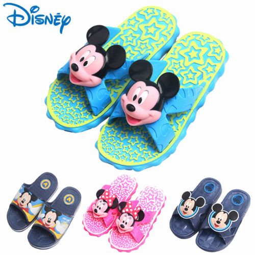 Chaussons enfants en Cuir spatial DISNEY pour été - semelle fond composite Ref 986515