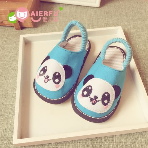 Chaussons enfants en coton pour été - semelle Melaleuca Ref 986617