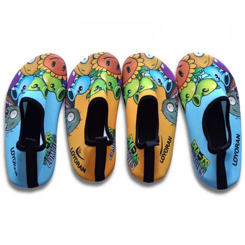 Chaussons enfants en coton pour Toute saison - semelle caoutchouc Wear Ref 986663