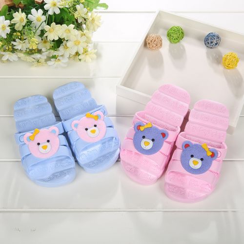 Chaussons enfants pour été - semelle caoutchouc Ref 986688