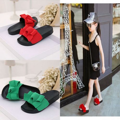 Chaussons enfants en pour été - semelle caoutchouc naturel Ref 986775