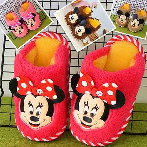 Chaussons enfants en similicuir pour Toute saison - semelle plastique Ref 986956