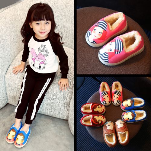 Chaussons enfants BELLA NEWMAN pour hiver - semelle plastique Ref 986976