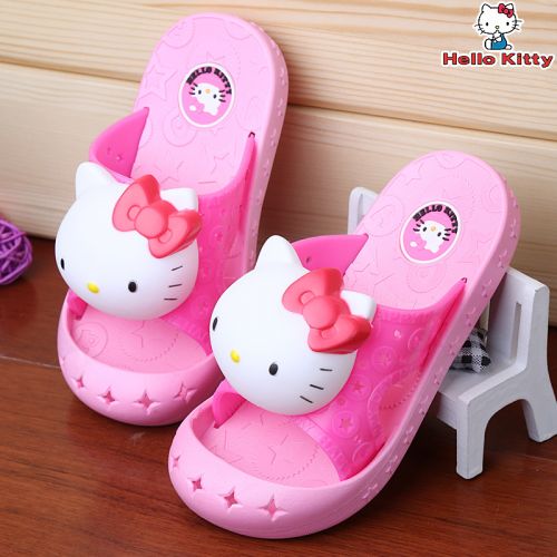 Chaussons enfants HELLO KITTY pour été - semelle Ref 987127