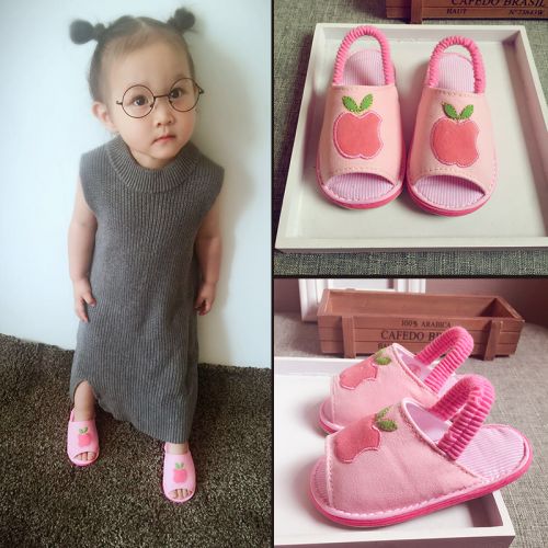 Chaussons enfants en coton pour été - semelle Melaleuca Ref 987190