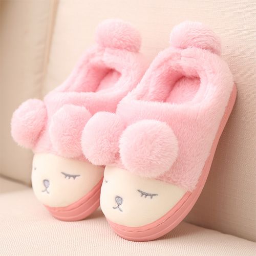 Chaussons enfants en pour hiver - semelle caoutchouc Wear Ref 987219